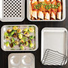 Nordic Ware aluminum baking tray 3-piece set for mini oven, serves 1-2 people