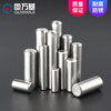 Guwanji 304 stainless steel solid cylindrical pin positioning pin fixed pin pin bearing screw GB119 pin straight pin M5x10 (40 pcs)