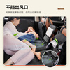 Mengxuan (MENGXUAN) car mattress non-inflatable rear seat foldable sleeping artifact in-car stroller with seat clearance rear sleeping pad 6 open two-seater model-diamond black simple storage inflatable car SUV long-distance self-driving camping mattress