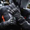 Alien Monster Turbine Motorcycle Carbon Fiber Gloves Winter Genuine Leather Cycling Windproof and Coldproof Black Waterproof and Warm L