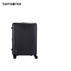 Samsonite trolley suitcase, large capacity, lightweight and durable, suitcase can be boarded on board QX0 black 28 inches