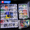 DZQJ 3MM/5MM light-emitting diode package LED lamp beads component package 0603 0805 1206 1210 3528 red, green, orange, yellow, blue, white mist bag/box 3mm+5mm light-emitting diode, 5 types each in box (100 pieces in total)