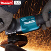 Makita 40V lithium battery rechargeable brushless angle grinder grinder 125MM cutting machine GA013 power tool GA013GL201 8.0AH dual battery fast charge