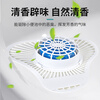 Dengzhi urinal deodorizing triangle aroma block men's public toilet urinal filter deodorizing hygiene ball toilet anti-clogging toilet urinal filter fragrance block deodorizing triangle block 8 pieces