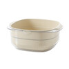 Meitu Kitchen Wash Basket Drain Basket Plastic Double Layer Wash Basin Kitchen Drainage Basket Wash Fruit Plate Vegetable Basket Drain Basket Transparent Gray White Large MCPJ7729
