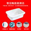 Manlop old-fashioned ceramic sink rectangular kitchen sink household sink water bucket wash basin balcony pool 35X50CM ceramic sink with water