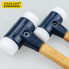 EXPLOIT German quality industrial-grade installation hammer nylon rubber non-elastic hammer detachable 50mm