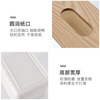 Bamboo wood lid creative advertising tissue box plastic tissue box hotel living room desktop napkin box