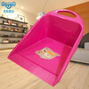 Thickened plastic handleless portable dustpan, small dustpan, dustpan, garbage shovel, garbage bucket attached to the floor