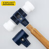 EXPLOIT German quality industrial-grade installation hammer nylon rubber non-elastic hammer detachable 50mm