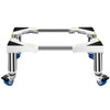 Yushang Bomei double-cylinder semi-automatic washing machine base heightening washing machine mobile base frame bracket base base heightening 4 wheels (total height 20cm) white L9