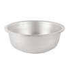 Oiyou aluminum basin old-fashioned thickened large household aluminum cake basin aluminum antimony basin aluminum basin flat bottom wash basin vegetable basin 45CM thickened aluminum basin