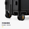 Horizon 8 (LEVEL8) suitcase male and female password student boarding case 20-inch traveler series classic PC universal wheel trolley case black
