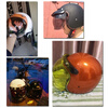Orz motorcycle retro helmet bubble mirror goggles half-covered helmet half-helmet windproof universal transparent lens sunglasses single lens transparent