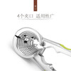 Weiqing walnut clip, household pecan peeling tool, multi-functional nut opening, pine nut labor-saving pliers, hazelnut opening tool, zinc alloy 4-mouth clamp - upgraded anti-slip model with walnut needle