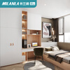Milanna customized wardrobe light luxury simple overall wardrobe bedroom furniture glass door large wardrobe cloakroom whole house customization custom gold
