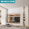 Milanna customized wardrobe light luxury simple overall wardrobe bedroom furniture glass door large wardrobe cloakroom whole house customization custom gold