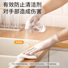Meiya disposable gloves 100 pieces medium PVC housework kitchen baking dishwashing cleaning thickened rubber gloves
