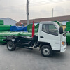 Three-wheel sanitation truck hook-arm garbage truck National VI gasoline hook-arm truck Domestic garbage removal truck hook-arm box transfer truck Foton hook-wall garbage truck