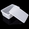 Wenstan WW-121 plastic crisper box with lid rectangular kitchen hotel large capacity crisper box sealed storage box commercial C1 (11L)