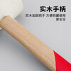 LSNUO white rubber hammer, leather hammer, rubber hammer, no trace, no damage to the wall, pure natural rubber, shock-absorbing plastic handle, standard rubber hammer