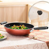 SUPOR pot set, non-stick wok, frying pan, soup pot, three-piece set, induction cooker, universal kitchenware set TP1628E