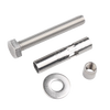 Guwanji (GUWANJI) conical hat type expansion bolt, external hexagonal internal expansion screw explosion, built-in tube expansion and explosion, carbon steel color zinc plated M10x60, 50 pieces/pack