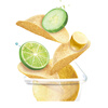 Lay's Potato Chips Snack Combination Pack Cucumber+Original Flavor+Lime 104g*3