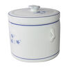 Stew Gongfang Extra Large Ceramic Stew Cup with Double Cover Waterproof Stew Bird's Nest Stew Lemon Paste Pigeon Capacity Soup Cup Stew Pot Liner Lanmei 3500ML (It's very big, don't take pictures randomly if you don't know the size)
