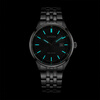 CITIZEN watch men's Japanese and Korean watch light kinetic energy steel band fashion business watch 5-year warranty gift for boyfriend BM7560-59L