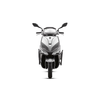 Qianjiang Jin 150 scooter fuel motorcycle, fuel-saving commuting, bumper + tail box, front and rear CBS, new silver gray