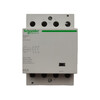 Schneider EZ7 household rail-type CT AC contactor 2P4P25A40A63A one-button power-off 220V normally open EZ7C20263 CT 2NO normally open 63A
