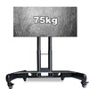 Yizhigu TV stand short 32-70 inches universal rostrum stage floor mobile cart round table conference video speech subtitle teleprompter 90 reverse view reverse display hanger