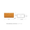 Quasi-new product MCM artificial leather long wallet wallet unisex cognac color gift