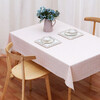 Love a lifetime waterproof tablecloth, oil-proof dining table mat, tablecloth, coffee table cloth, Nordic insulation mat, disposable tablecloth, table mat, rectangular tablecloth, brilliant all the way 137*180cm