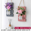 Yunya bedside living room housewarming gift wall painting wall entrance bedroom decoration painting background wall flower arrangement hanging yellow board + forget me not