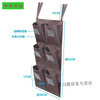 Zanlutong hotel guest room work cart rag bag hanging bag cleaning cart linen cart tool distinction towel storage classification five colors vertical row 6 small rag bags one row two three rows