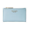 KATE SPADE luxury fashion brand women's wallet light blue leather simple fashion 11495977 Morning Sky os