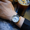 CITIZEN Watch Small Blue Needle Men's Watch Light Dynamic Energy Calfskin Strap Fashion Casual Watch Valentine's Day Gift AO9000-06B