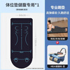 Wankaijian Abdominal Wheel Automatic Rebound 2024 New Four-Wheel Home Belly Slimming Abdominal Muscle Magic Equipment Sports Fitness Equipment Upgraded AI Four-Wheel APP Intelligent Interconnection Equipped with Kneeling Pad + Posture Pad
