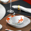 Tao Xichuan CERAMIC ART AVENUE Jingdezhen ceramic tableware set household high-end bowls and plates tableware Chinese style housewarming New Year gift Fuzhi koi-rice bowl*1