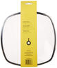 LODGE 26cm square tempered glass pot lid, special for kitchen cooking, heat-resistant and explosion-proof