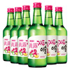 Jinro (JINRO) Korean soju plum flavor 360ml*6 bottles imported foreign wine fruity wine low alcohol tipsy new year gift