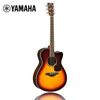 Yamaha (YAMAHA) FSX830CBS electric box solid wood veneer beginner folk guitar cutaway guitar 40 inches brown gradient
