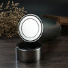 CS China Silver Pure Silver 999 Pure Silver Insulation Cup Home Office Silver Liner Tea Cup Birthday Gift Dark Gray Pure Silver Liner 50g + Certificate Gift Box