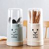 Chopstick barrel, chopstick cage, chopstick box, removable plastic drain chopstick holder, household chopstick cage, kitchen tableware storage rack, chopstick barrel, chopstick basket with lid