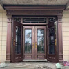 Vinoa glass door rural door rural self-built house custom door entrance door zinc alloy class A security door villa door style 3