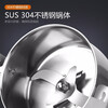 Baijie 304 stainless steel grinder ultra-fine grinder Chinese medicine grain grinder commercial Panax notoginseng grinder 800A upgraded model 304 stainless steel increased capacity