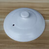 Chaosihui universal ceramic casserole lid accessories black household soup white old-fashioned Chinese medicine high temperature resistant single lid 1 inch white No. 9 lid diameter 16.5cm no card slot