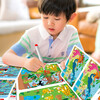 Focus training to find differences 6-8 years old advanced chapter + children's puzzle advanced maze training challenge chapter (a total of 2 boxes) children's enlightenment puzzle early education game to effectively improve children's observation, concentration, logical thinking ability